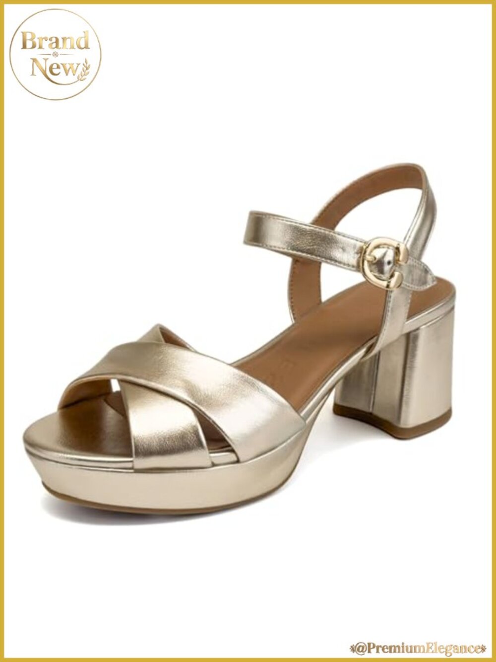 Aerosoles Women's Charlye Platform Wedge Sandal Adjustable Buckle